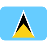 Flag: St. Lucia on Twitter Twemoji 2.2.3