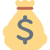 Money Bag on Twitter Twemoji 2.2.3