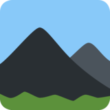 Mountain on Twitter Twemoji 2.2.3