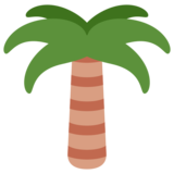 Palm Tree on Twitter Twemoji 2.2.3