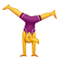 Woman Cartwheeling on WhatsApp 2.17