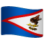 Flag: American Samoa on WhatsApp 2.19.7