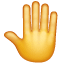 Raised Back of Hand on WhatsApp 2.19.7
