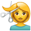 Person Getting Haircut on WhatsApp 2.19.62