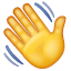 Waving Hand on WhatsApp 2.19.175