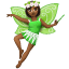 Woman Fairy: Medium-Dark Skin Tone on WhatsApp 2.19.175