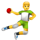 Man Playing Handball on WhatsApp 2.20.206.24