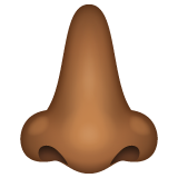 Nose: Medium-Dark Skin Tone on WhatsApp 2.20.206.24