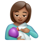 Woman Feeding Baby: Medium Skin Tone on WhatsApp 2.20.206.24