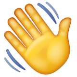 Waving Hand on WhatsApp 2.21.11.17