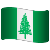 Flag: Norfolk Island on WhatsApp 2.22.8.79
