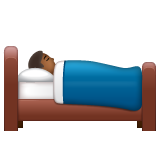 Person in Bed: Medium-Dark Skin Tone on WhatsApp 2.22.8.79