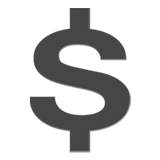💲 Heavy Dollar Sign Emoji