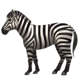 🦓 Zebra Face Emoji