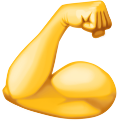 💪 Flexed Biceps Emoji