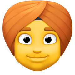 👳 Man with Turban Emoji