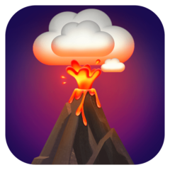 🌋 Volcano Emoji