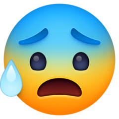 😰 Cara Con Ansiedad Y Sudor emojis