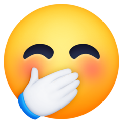 🤭 Cara Con Mano Sobre La Boca emojis