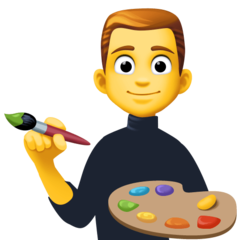 Man Artist Emoji | Emoji Man Artist Meaning