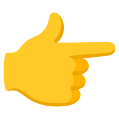 Backhand Index Pointing Right Emoji | Backhand Index Pointing Right Meaning