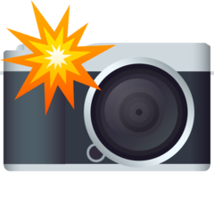 📸 Camera with Flash Emoji