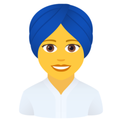 👳‍♀️ Woman Wearing Turban Emoji