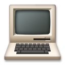 Old Personal Computer Emoji