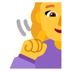 Deaf Woman Emoji | Emoji Deaf Woman Meaning
