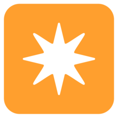 ️ Eight Pointed Black Star Emoji