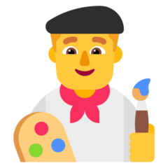Man Artist Emoji | Emoji Man Artist Meaning