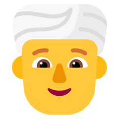 👳 Man with Turban Emoji