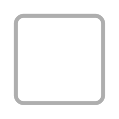 ️ White Medium Square Emoji