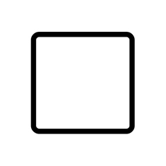 ️ White Medium Square Emoji