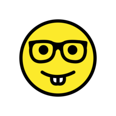 🤓 Nerd Face Emoji