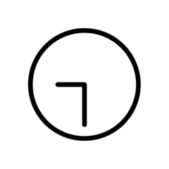 🕤 Clock Face Nine-Thirty Emoji