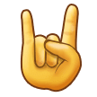 🤘 Sign of the Horns Emoji