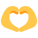 Heart Hands Emoji | Emoji Heart Hands Meaning