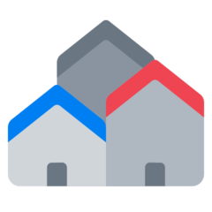 🏘️ House Buildings Emoji