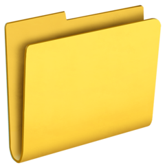 📁 File Folder Emoji