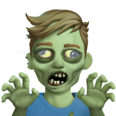 Man Zombie Emoji | Emoji Man Zombie Meaning