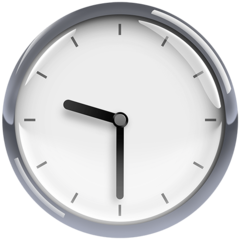 🕤 Clock Face Nine-Thirty Emoji
