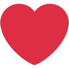 ️ Emoji Cœur Rouge