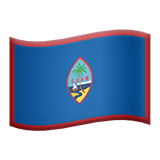 🇬🇺 Flagge: Guam Emoji on Apple iOS 16.4