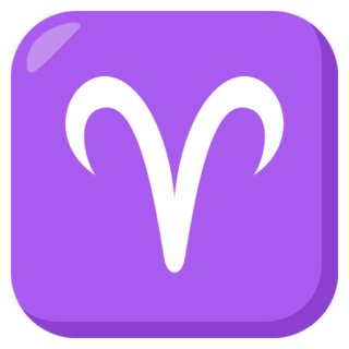 ♈ Aries Emoji on JoyPixels 3.0