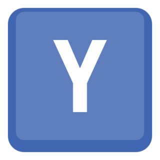 Regional Indicator Symbol Letter Y Emoji on Facebook 14.0