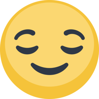 😌 Visage Soulagé Emoji on Facebook 2.0