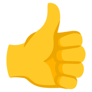 👍 Simbol Bagus Emoji on Google Noto Color Emoji 15.0