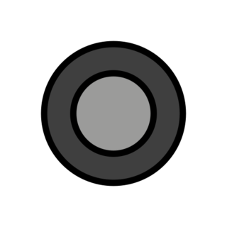 🔘 Radio Button Emoji on OpenMoji 12.3