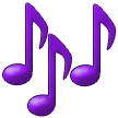 🎶 Musical Notes Emoji on Samsung One UI 4.0